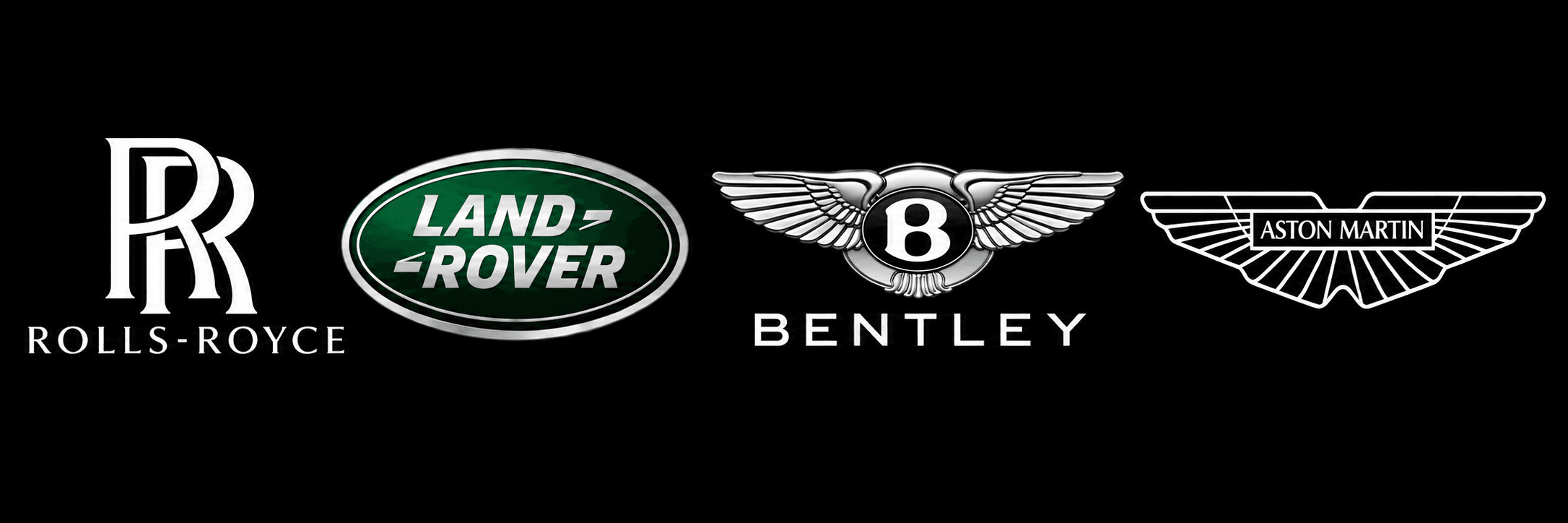 Rolls-Royce, Land Rover, Bentley and Aston Martin marques